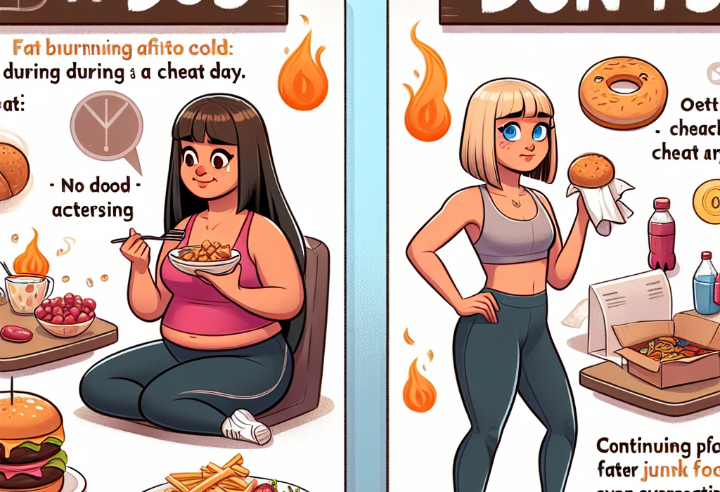 A faire et à ne pas faire : Brûlée de graisse lors d'un cheat day ou d'une suralimentation