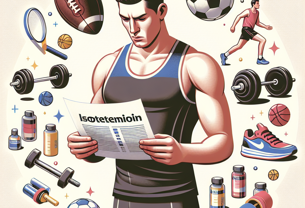 Caractéristiques de l'utilisation de l'isotrétinoïne pendant les compétitions sportives