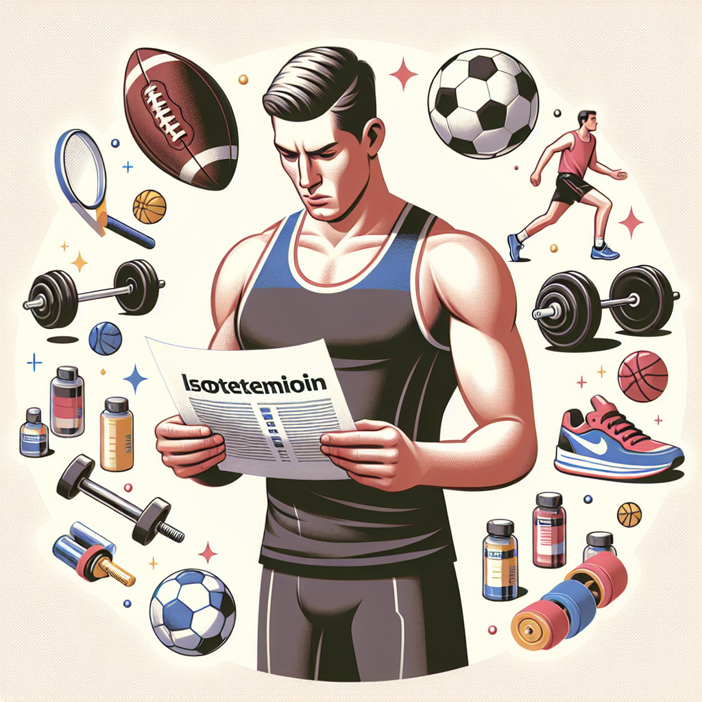 Caractéristiques de l'utilisation de l'isotrétinoïne pendant les compétitions sportives