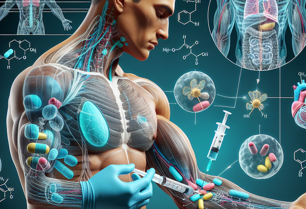 Injection de stéroïdes et régulation hormonale du corps de l'athlète