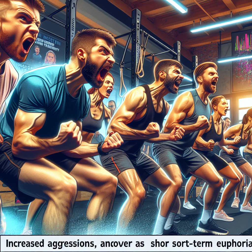 L'agressivité lors d'un cours d'Halotestin est souvent décrite par les athlètes comme une euphorie à court terme