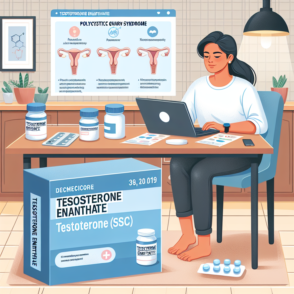 Caractéristiques de l'utilisation de l'énanthate de testostérone chez les femmes atteintes du syndrome des ovaires polykystiques