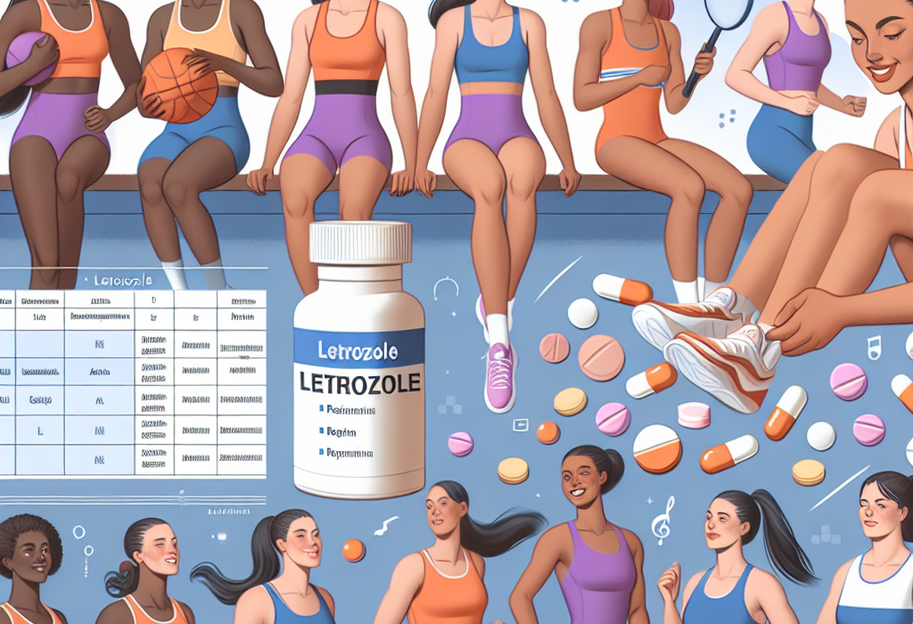 Caractéristiques de l'utilisation du létrozole chez les athlètes féminines