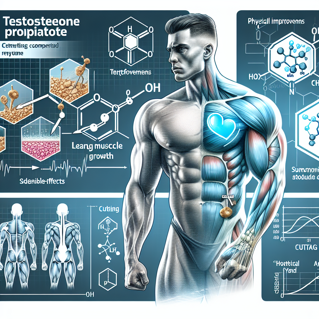 Caractéristiques de l'utilisation du propionate de testostérone lors des cycles de « sèche »
