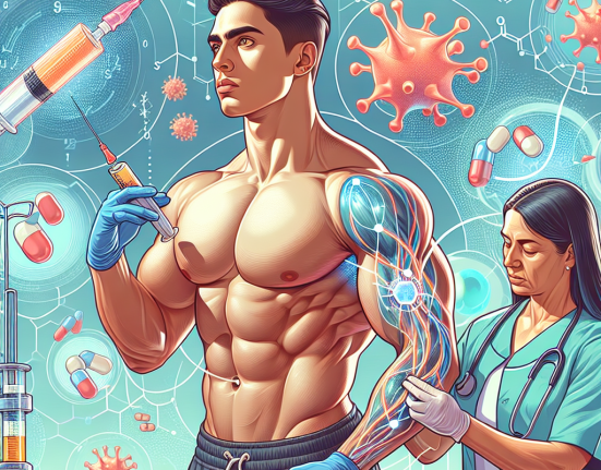 Injection et perfusion d'oxymétholone sur le métabolisme protéique des athlètes