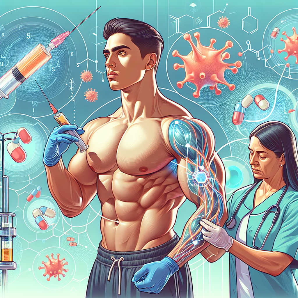 Injection et perfusion d'oxymétholone sur le métabolisme protéique des athlètes