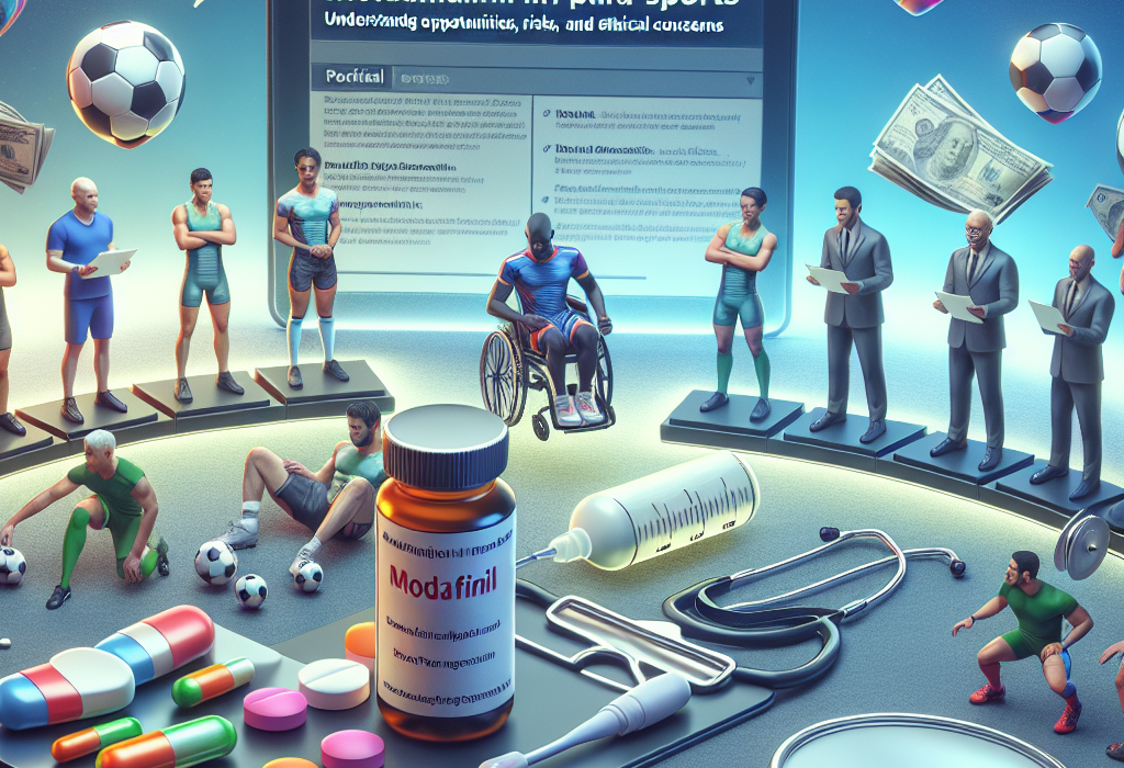 L'utilisation du Modafinil dans les sports para-sportifs : opportunités, risques, éthique