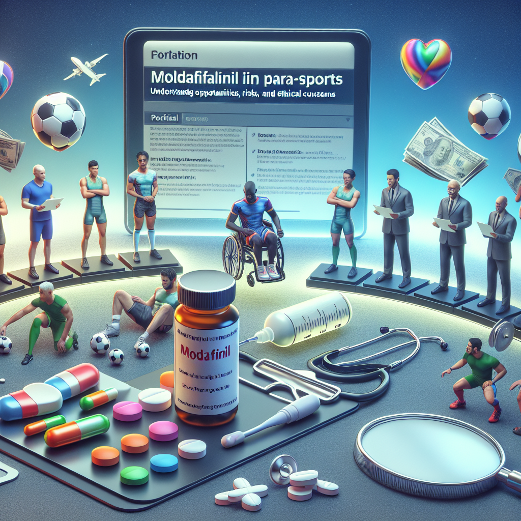 L'utilisation du Modafinil dans les sports para-sportifs : opportunités, risques, éthique