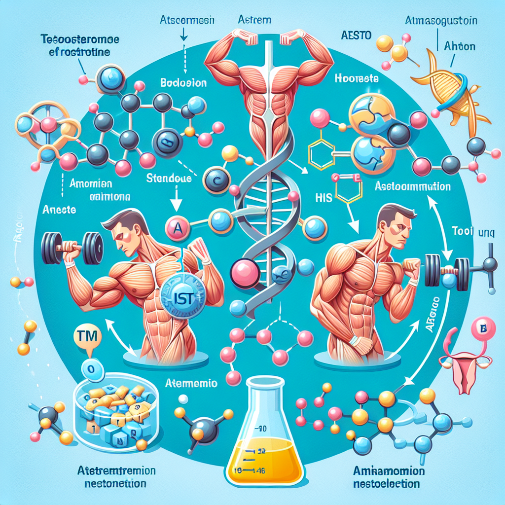 Mécanismes d'action du propionate de testostérone sur le métabolisme des acides aminés
