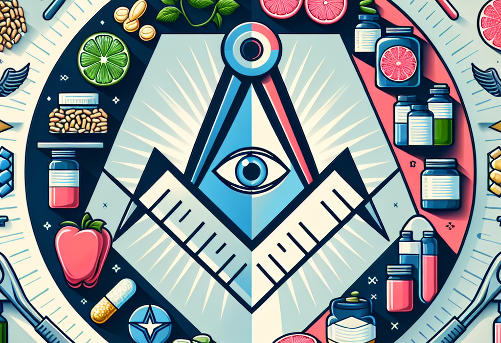 Nutraceutiques comme complément à l'apport pharmaceutique en franc-maçonnerie