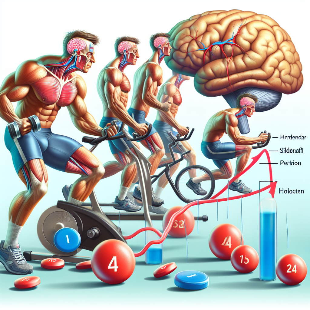 Perfusion de sildénafil sur les niveaux hormonaux pendant l'entraînement