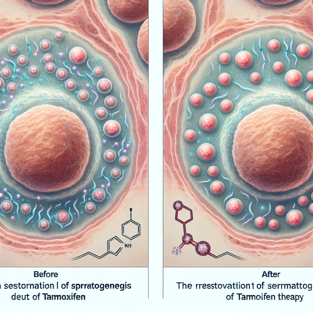 Rétablissement de la spermatogenèse grâce au tamoxifène