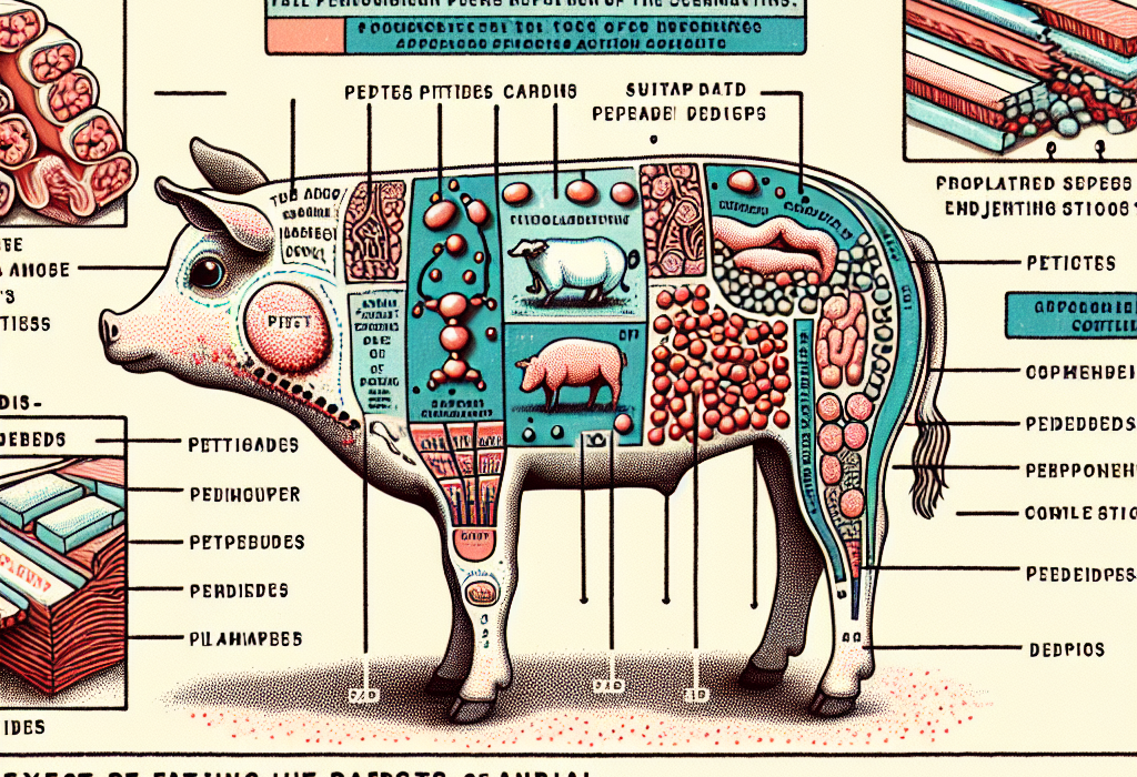 Rôle des peptides chez les animaux de boucherie abattus