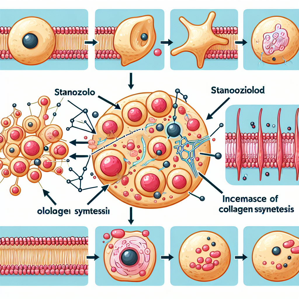 Rôle du stanozolol dans la synthèse du collagène