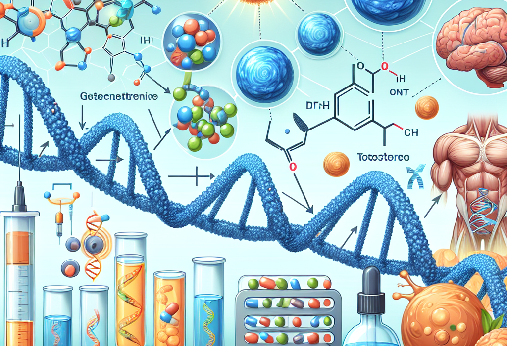 Undécanoate de testostérone et son effet sur la synthèse de l'ADN dans les cellules