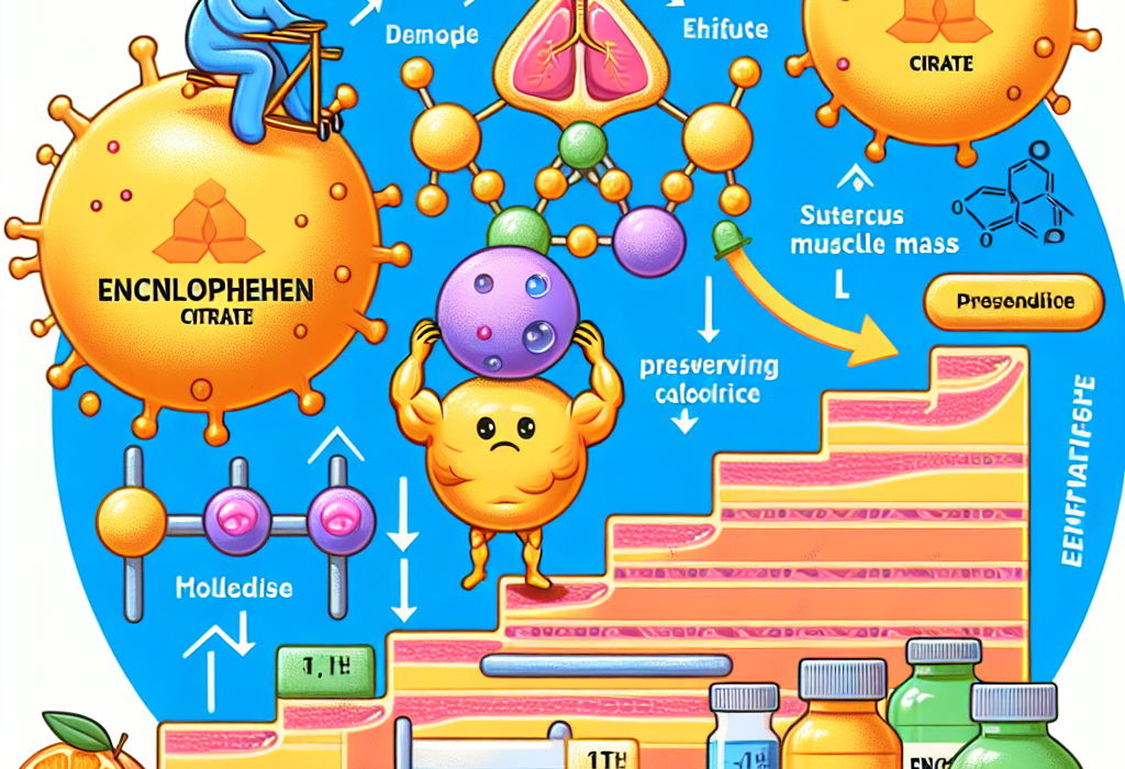 Citrate d'enclomifène et préservation musculaire en cas de déficit calorique