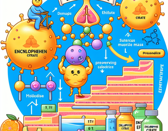 Citrate d'enclomifène et préservation musculaire en cas de déficit calorique