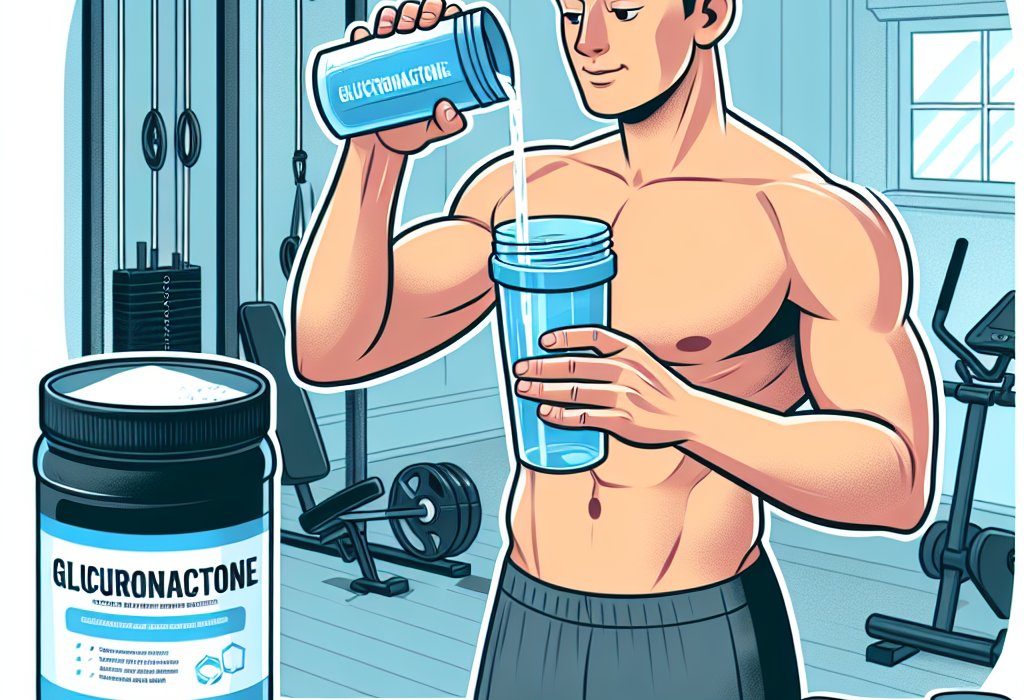 Comment bien prendre de la glucuronolactone avant l'effort ?