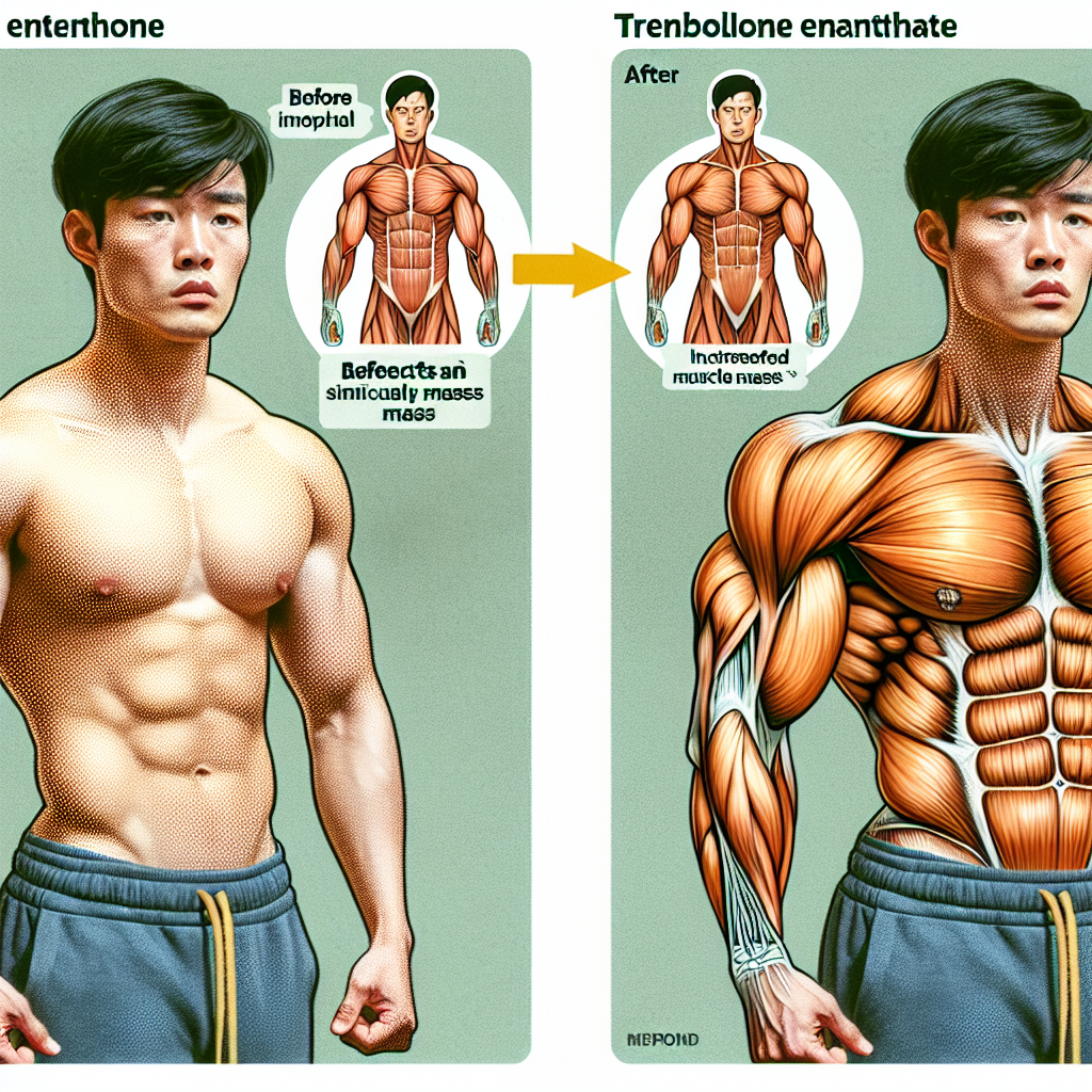 Comment l'Enanthate de trenbolone affecte la prise de masse musculaire