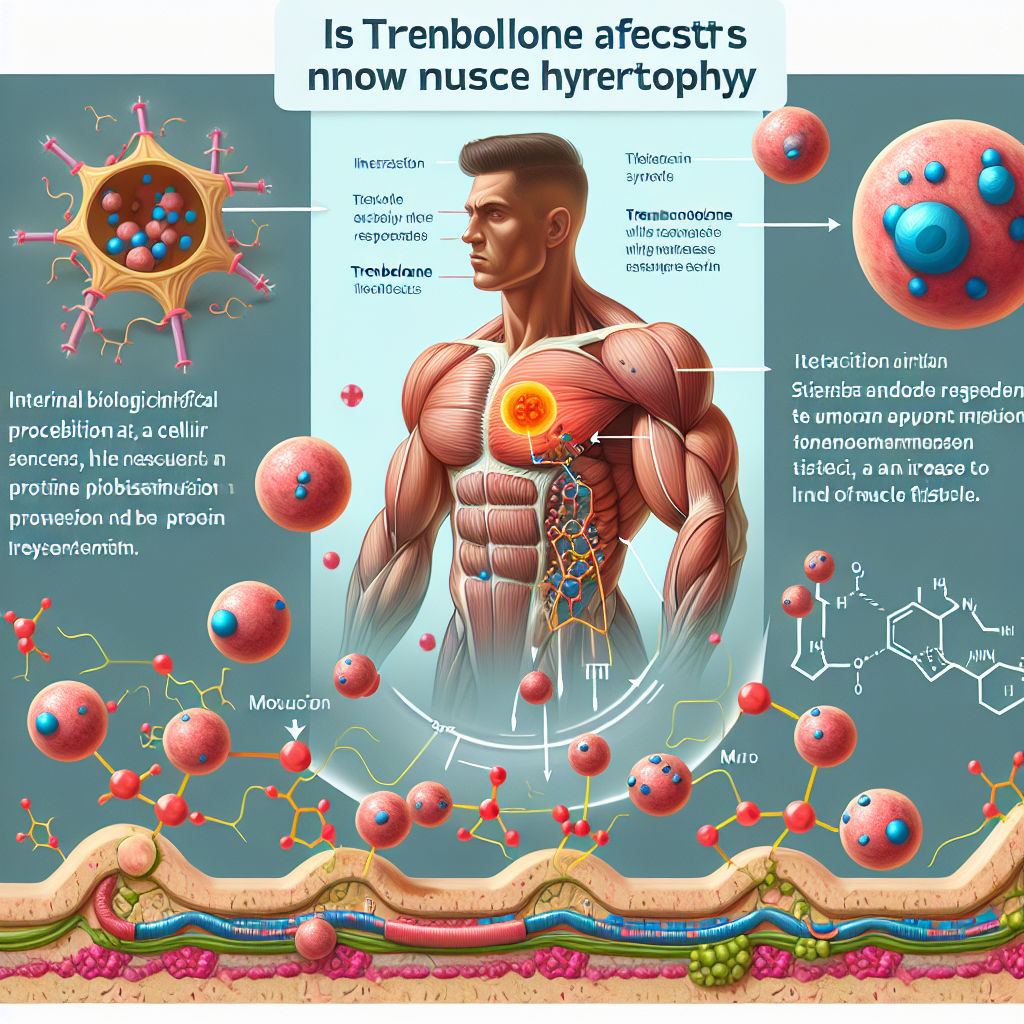 Comment le Trenbolone affecte l'hypertrophie musculaire