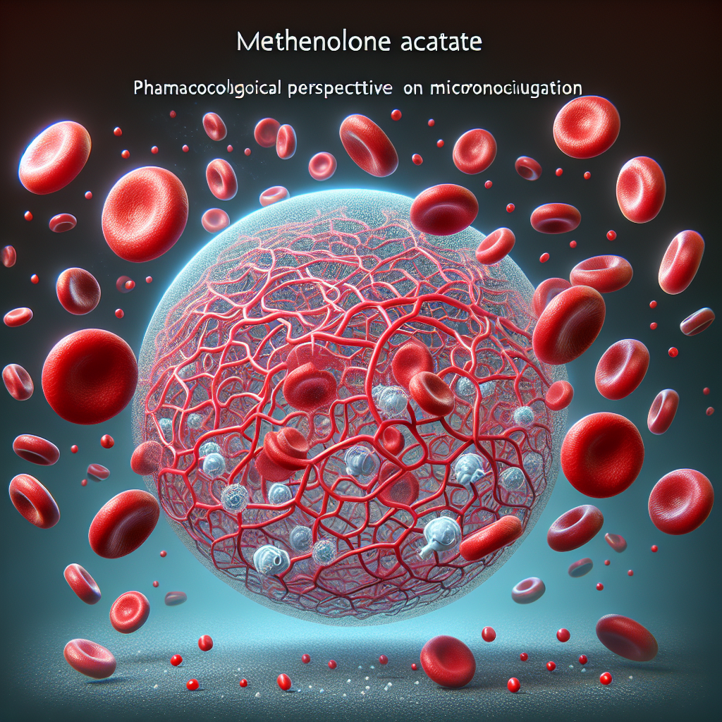 Effet de l'acétate de méthénolone sur la microcirculation