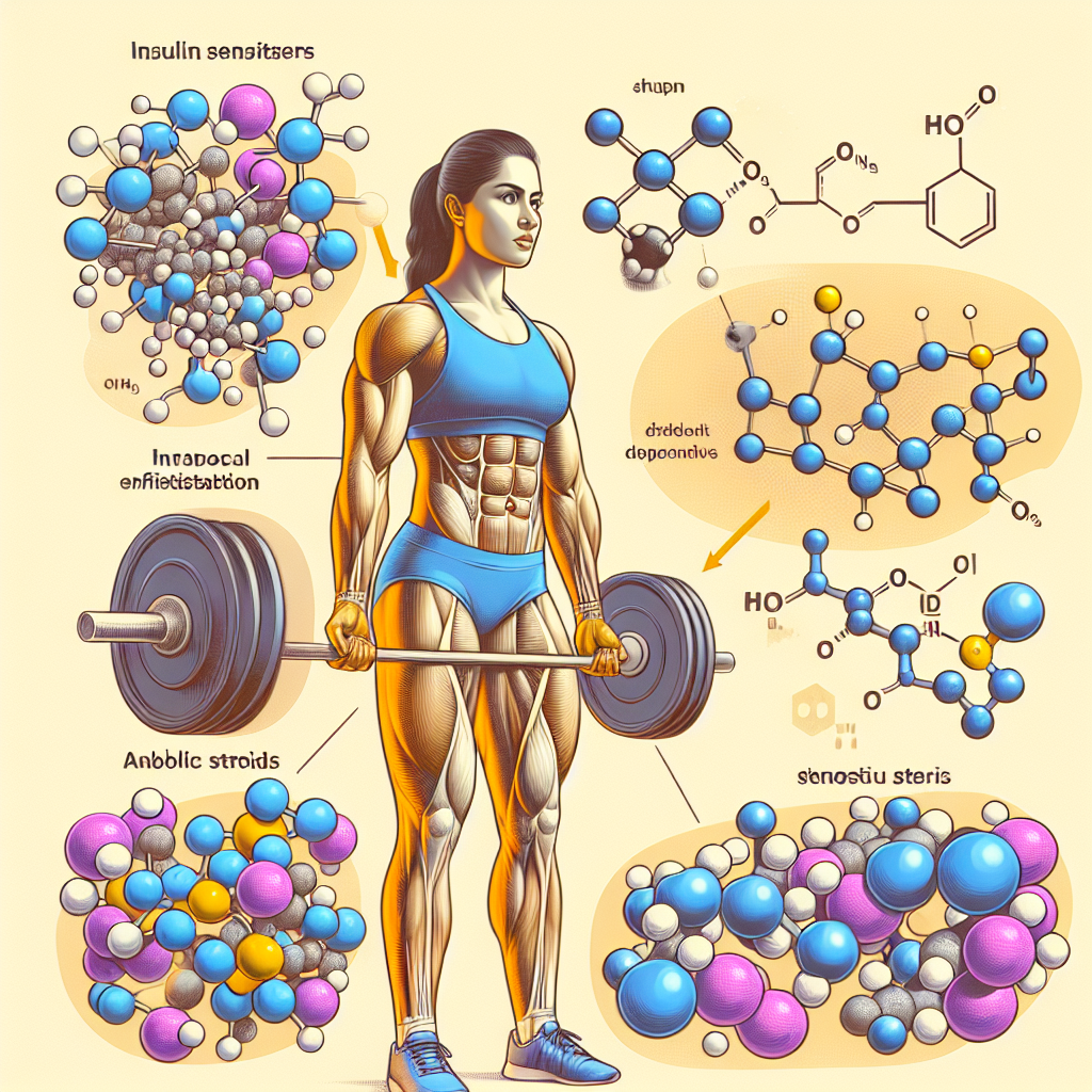 Interaction des sensibilisateurs à l'insuline avec les stéroïdes anabolisants chez les sportifs