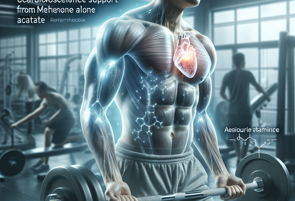 Soutien cardiovasculaire grâce à l'acétate de méthénolone pendant l'entraînement