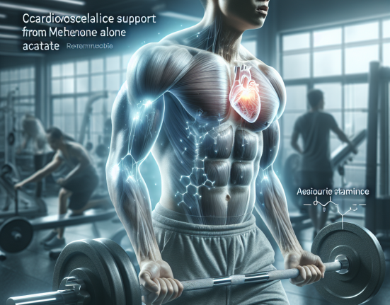 Soutien cardiovasculaire grâce à l'acétate de méthénolone pendant l'entraînement