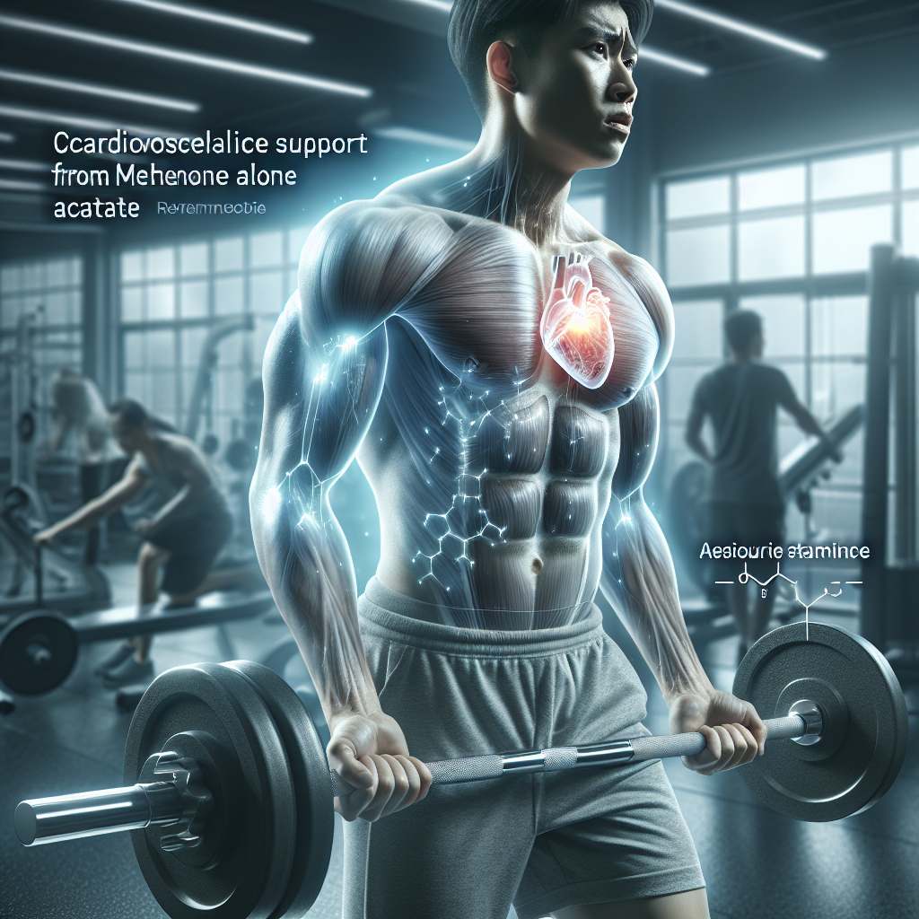 Soutien cardiovasculaire grâce à l'acétate de méthénolone pendant l'entraînement