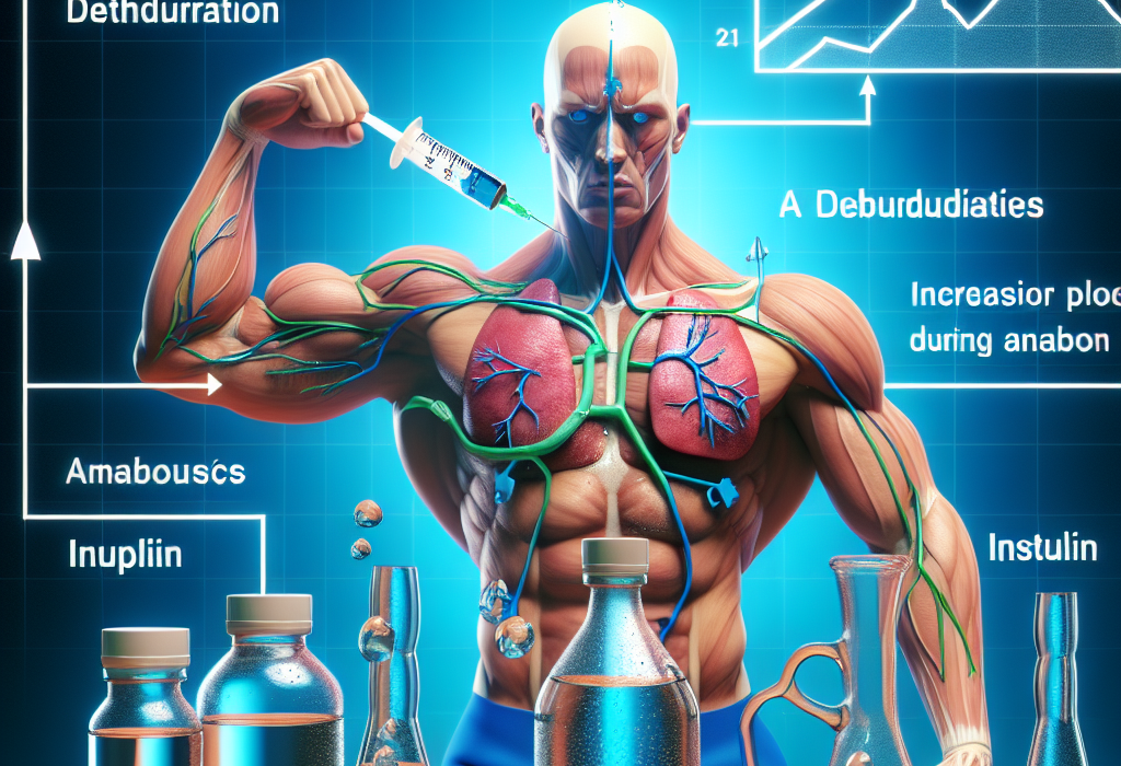 Augmentation des processus anaboliques pendant la déshydratation grâce à l'insuline