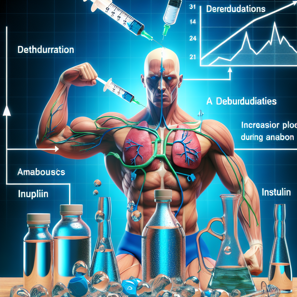 Augmentation des processus anaboliques pendant la déshydratation grâce à l'insuline