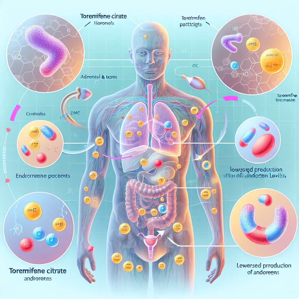 Comment le citrate de torémifène affecte les taux d'androgènes