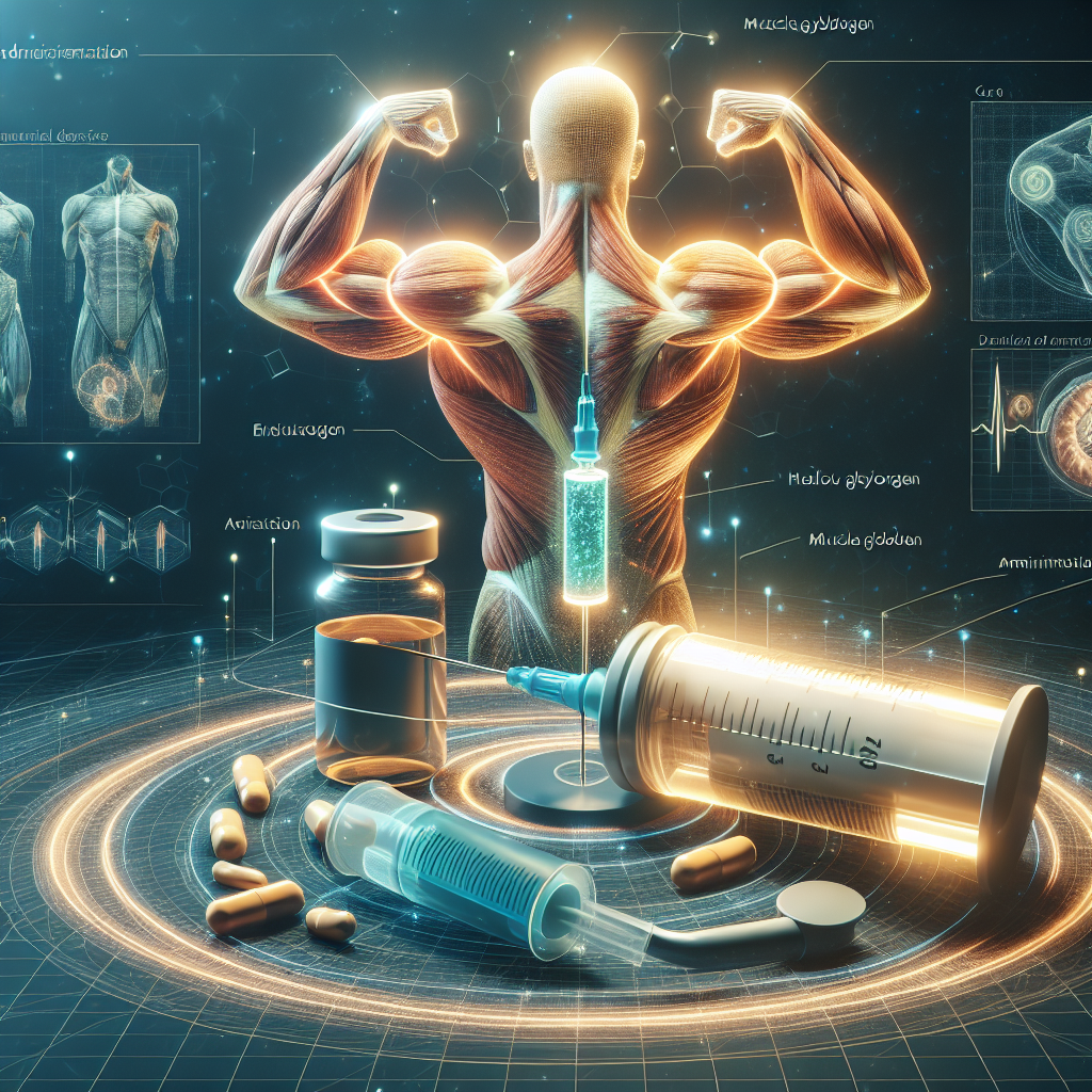 Cure de stéroïdes pour maintenir le glycogène musculaire