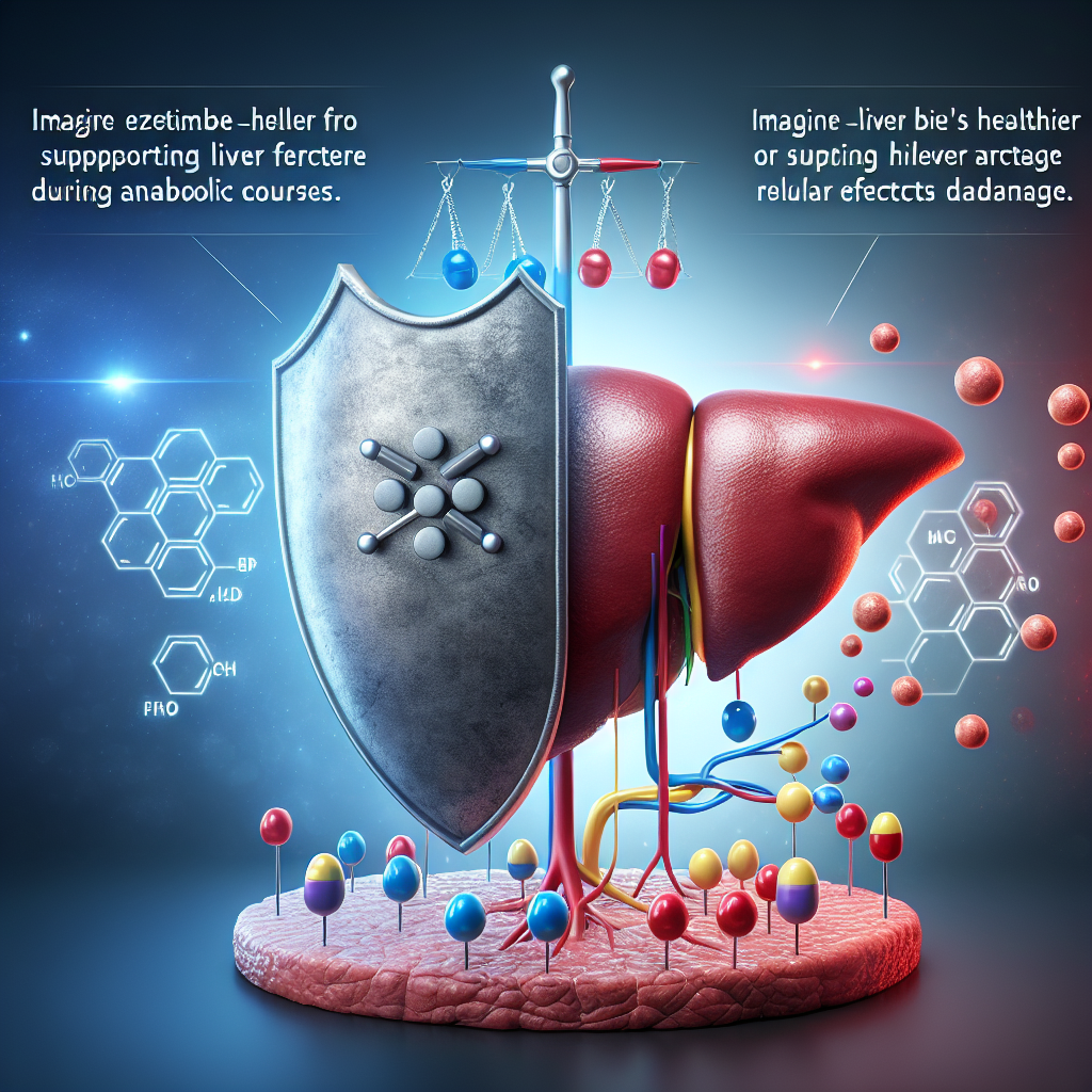 Effet de l'ézétimibe sur le soutien de la fonction hépatique pendant les cures anaboliques