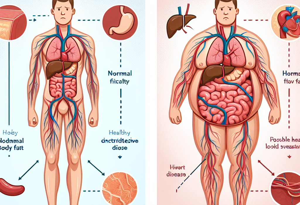 Effets sur la graisse viscérale