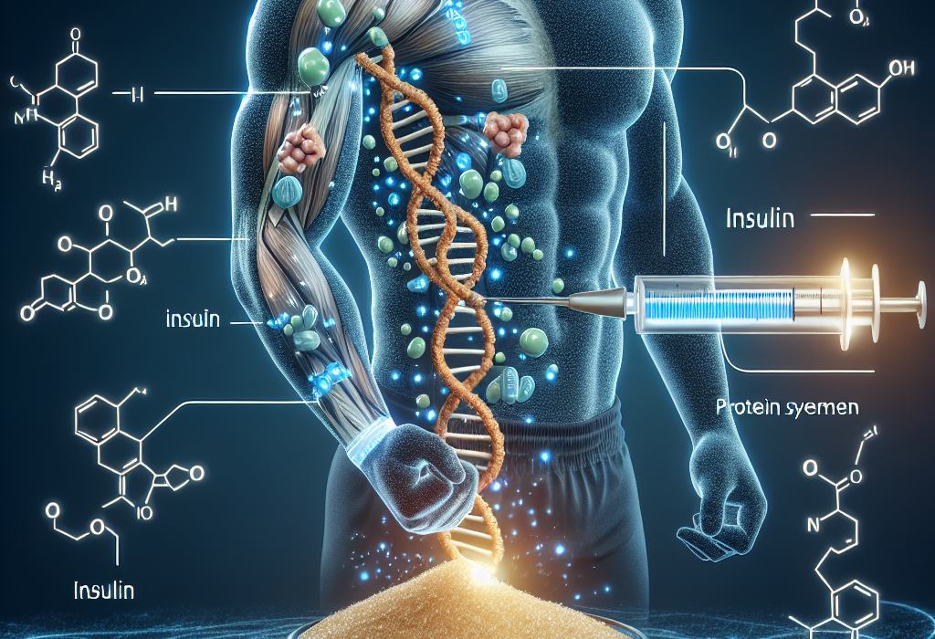 Insuline et amélioration de la synthèse protéique après l'entraînement