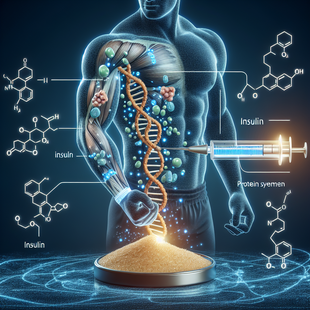 Insuline et amélioration de la synthèse protéique après l'entraînement