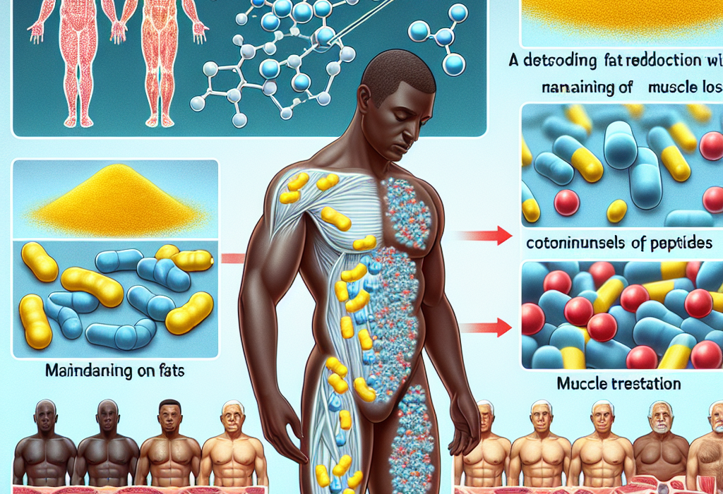 Les peptides pour réduire la masse grasse sans perte musculaire