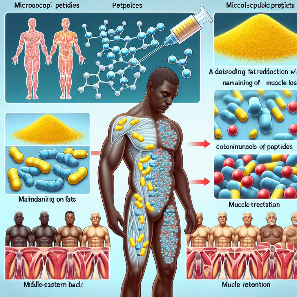 Les peptides pour réduire la masse grasse sans perte musculaire