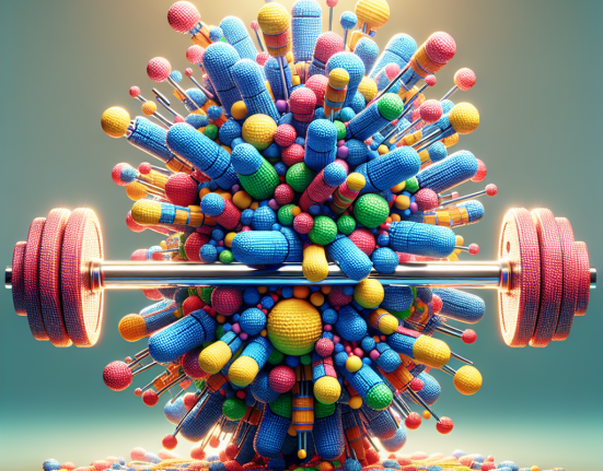 Les peptides pour un entraînement de force explosif