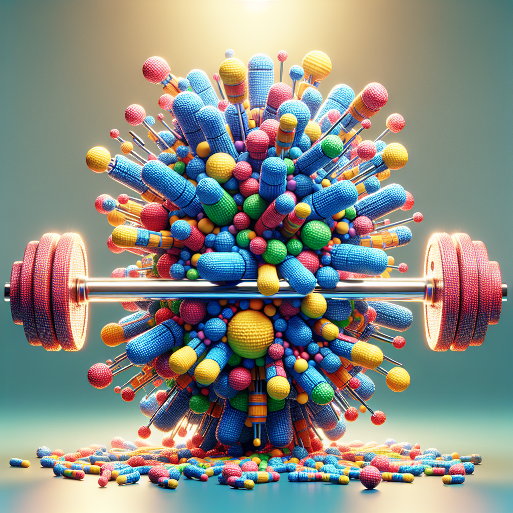 Les peptides pour un entraînement de force explosif