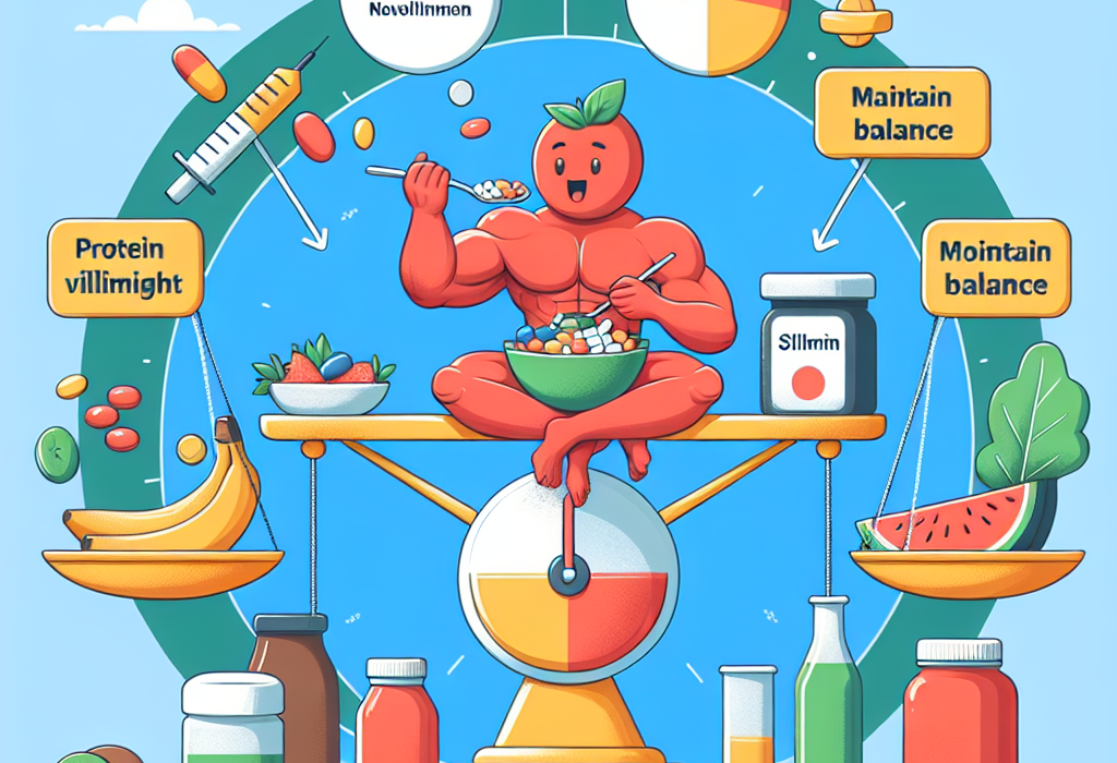 Pendant un apport protéique prolongé : comment les vitamines maintiennent l'équilibre