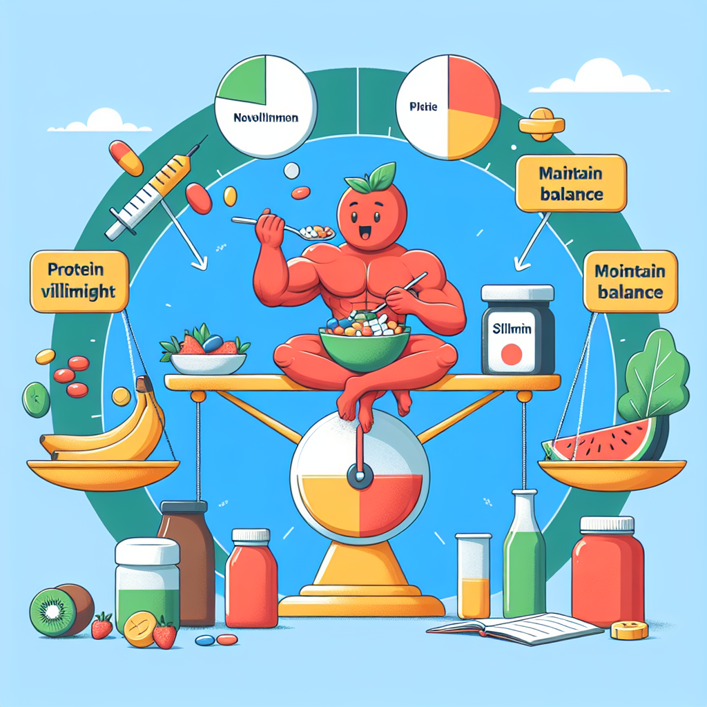 Pendant un apport protéique prolongé : comment les vitamines maintiennent l'équilibre