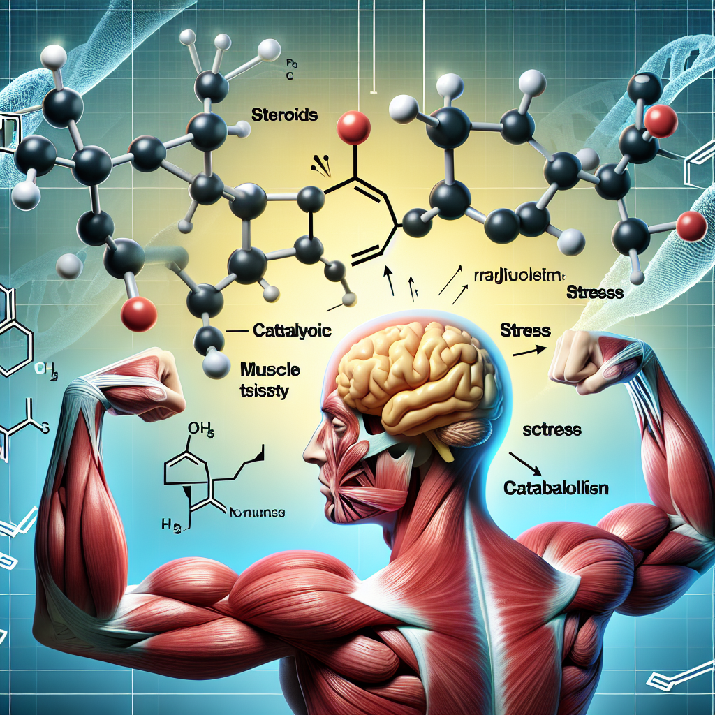 Stéroïdes et équilibre du catabolisme musculaire sous l'effet du stress
