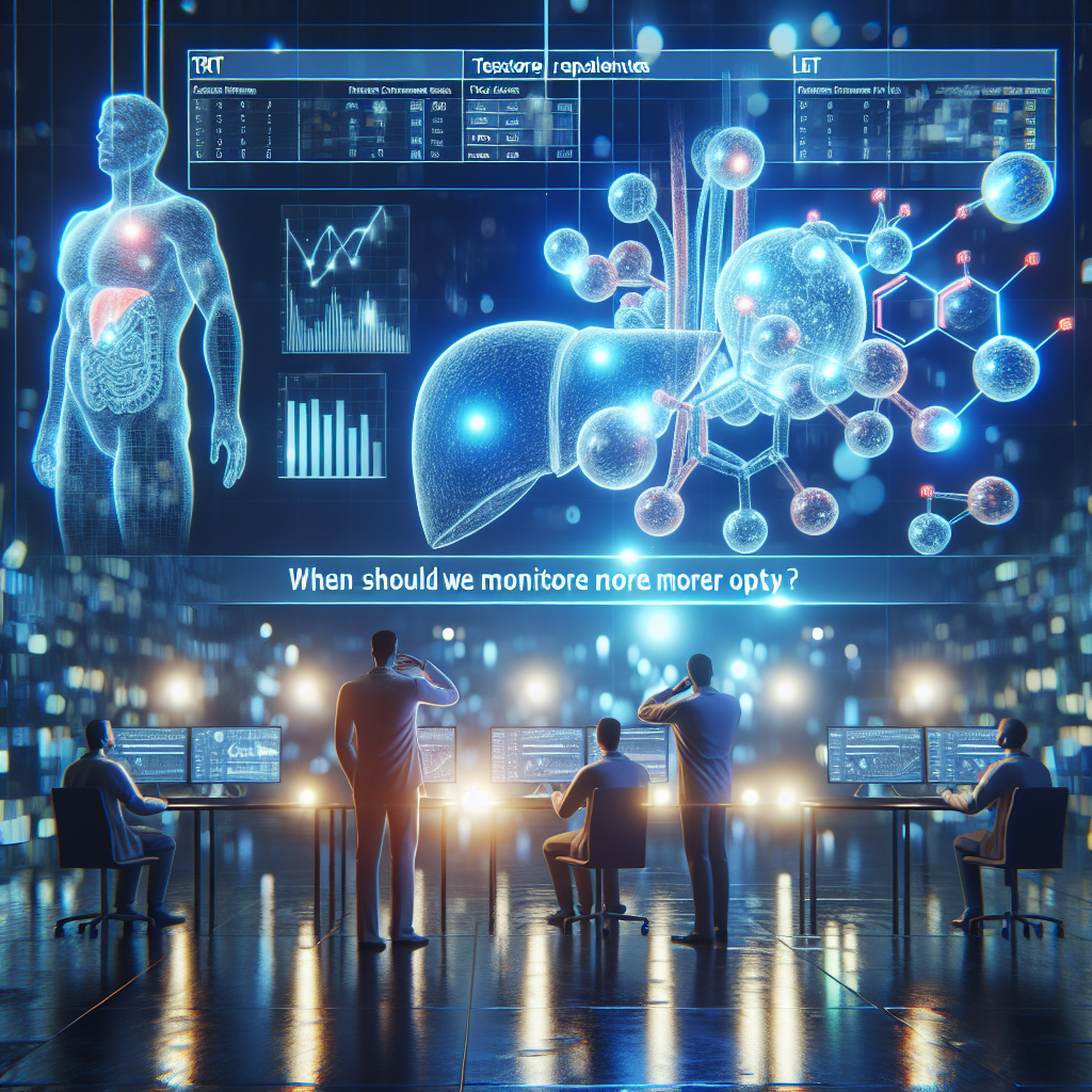 TRT et enzymes hépatiques : quand faut-il contrôler plus souvent ?
